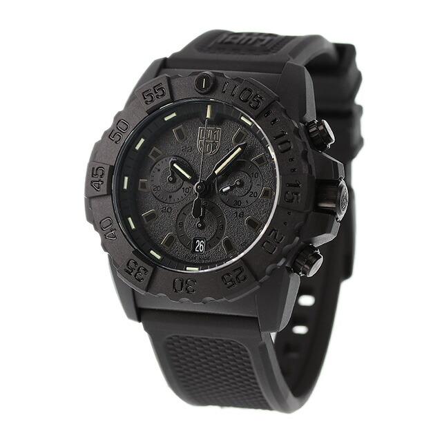 ルミノックス 3580シリーズ ネイビーシールズ クロノグラフ 45mm 3581.BO LUMINOX 腕時計 ブラックアウトの画像