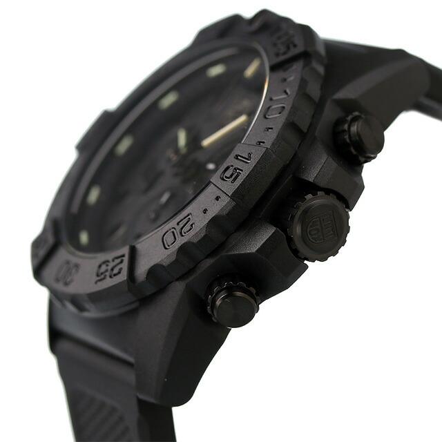 ルミノックス 3580シリーズ ネイビーシールズ クロノグラフ 45mm 3581.BO LUMINOX 腕時計 ブラックアウトの画像