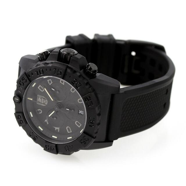 ルミノックス 3580シリーズ ネイビーシールズ クロノグラフ 45mm 3581.BO LUMINOX 腕時計 ブラックアウトの画像