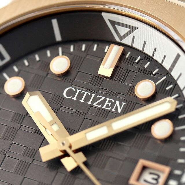 4/28はさらに+20倍 シチズン シリーズ8 890 Mechanical 自動巻き 腕時計 ブランド メンズ CITIZEN Series 8 NB6069-53H グレー ゴールド 日本製｜nanaple-ya｜06