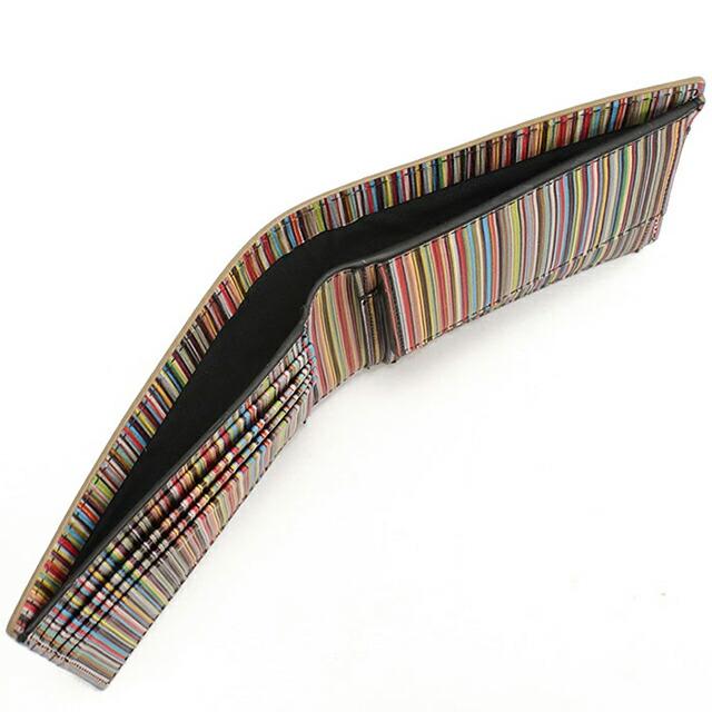 Paul Smith（ポール・スミス） 二つ折り財布 二折財布小銭入付き 二