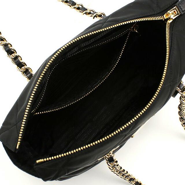 プラダショルダー レディース ブランド PRADA イタリア 1BG468 NERO ブラック バッグ_5