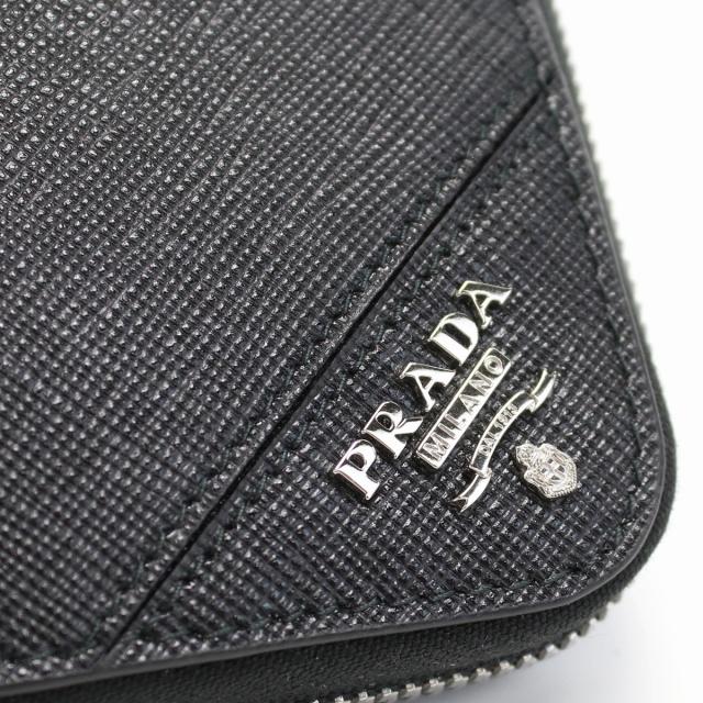 PRADA（プラダ） 長財布 ラウンドファスナー メンズ PRADA SAFFIANO
