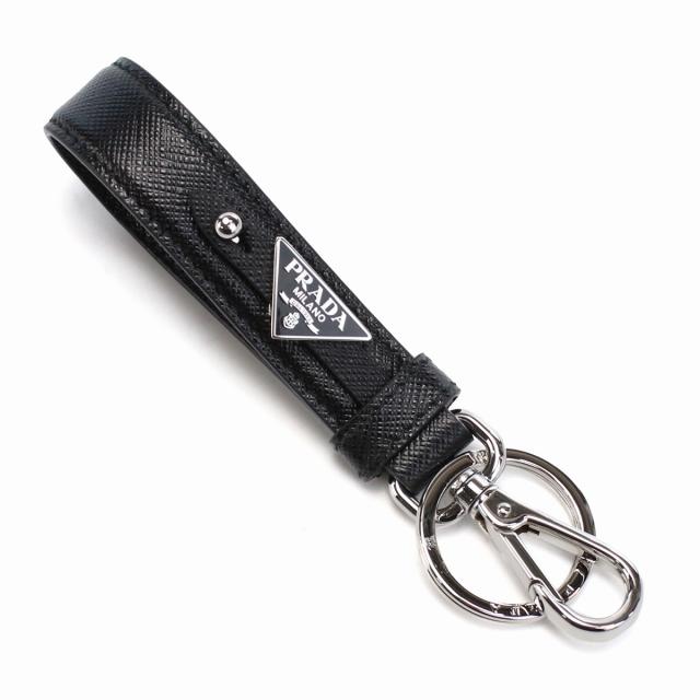 PRADA（プラダ） ブランド キーホルダー キーリング メンズ SAFFIANO