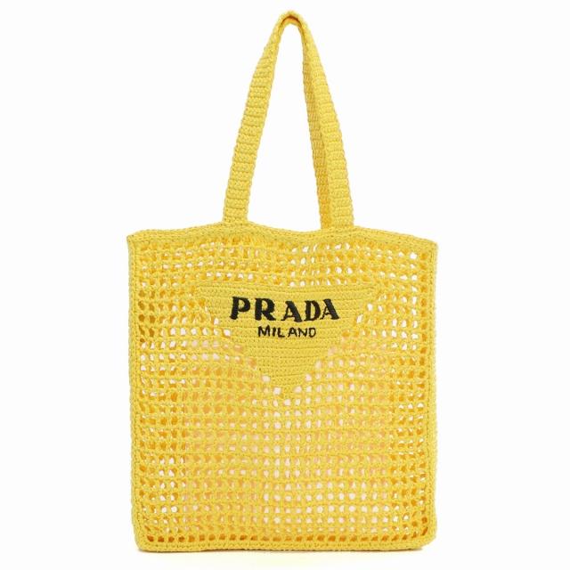 PRADA プラダ ブランド カゴバッグ メンズ RAFIA ラフィア