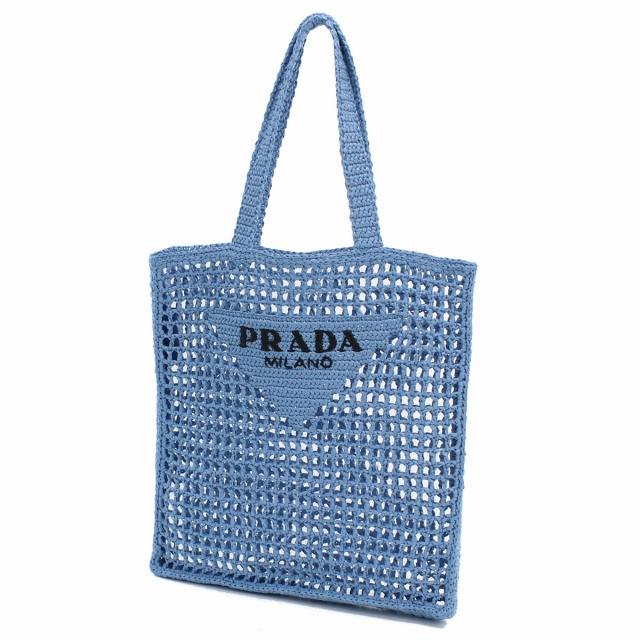 プラダ　カゴバッグ　男性にも！ PRADA（プラダ） ブランド カゴバッグ メンズ RAFIA ラフィア イタリア