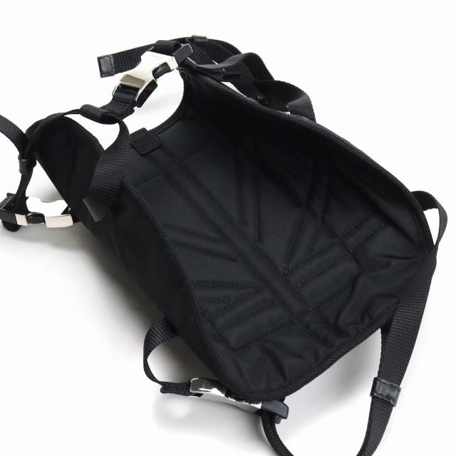 prada Sサイズ ブラック ナイロンハーネス PRADA（プラダ） ブランド 犬ハーネス 胴輪 ペット用品 PRADA TESSUTO