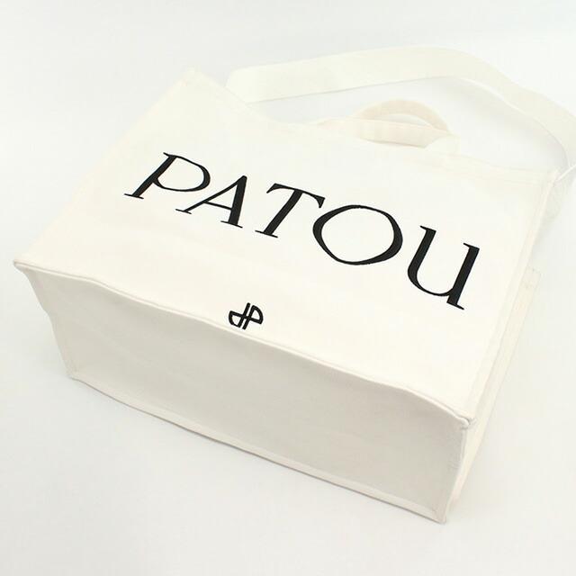 パトゥ トートバッグ レディース ブランド PATOU AC0450076 ホワイト バッグ 軽量 手提げ 高級 おしゃれ プレゼント 女性 実用的 かわいい PATOU パトゥ トートバッグ レディース ブランド AC0450076 ホワイト