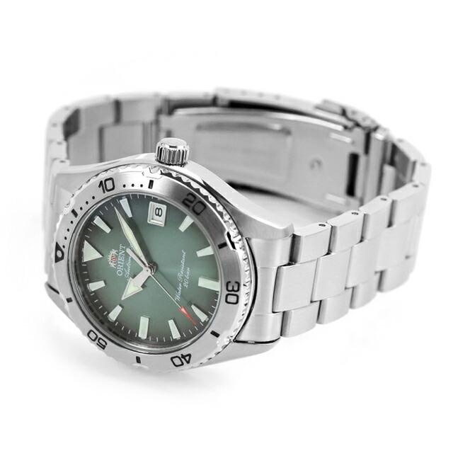 オリエント Sports Orient Mako 自動巻き 腕時計 ブランド メンズ ORIENT SPORTS RN-AC0Q13E アナログ グリーンの画像