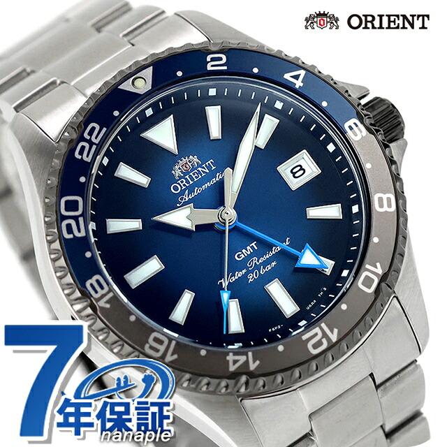 SPORTS（ORIENT） オリエント スポーツ マコ GMT 自動巻き 腕時計