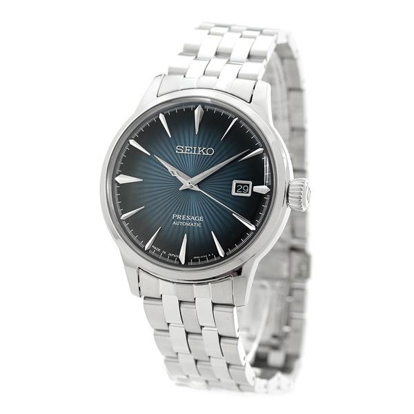 セイコー SEIKO メンズ 腕時計 ブランド 日本製 自動巻き カクテル ブルームーン SARY123 SEIKO プレザージュの画像