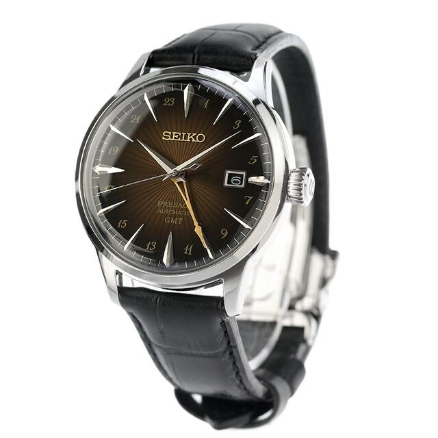 PRESAGE セイコー プレザージュ Cocktail Time GMT 自動巻き 腕時計