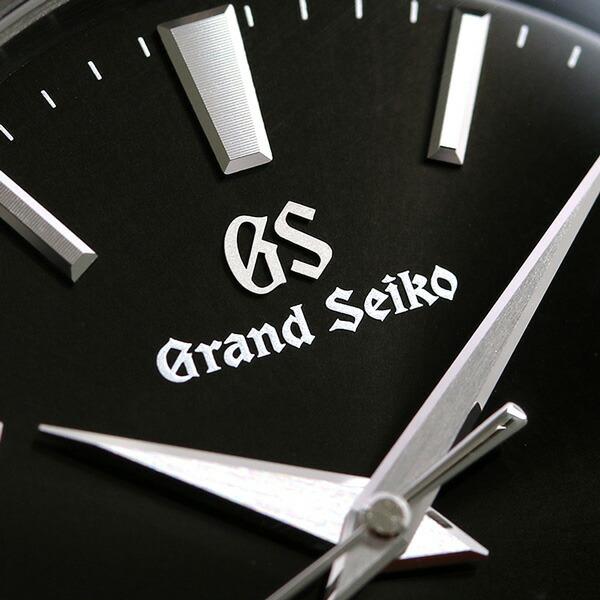 毎日さらに+10倍 グランドセイコー 9Fクオーツ 日本製 メンズ ヘリテージ コレクション 腕時計 ブランド SBGP011 SEIKO ブラック 時計｜nanaple-ya｜06