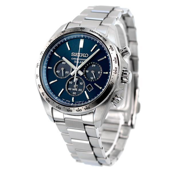 SEIKO SELECTION セイコーセレクション メンズ ソーラークロノグラフ