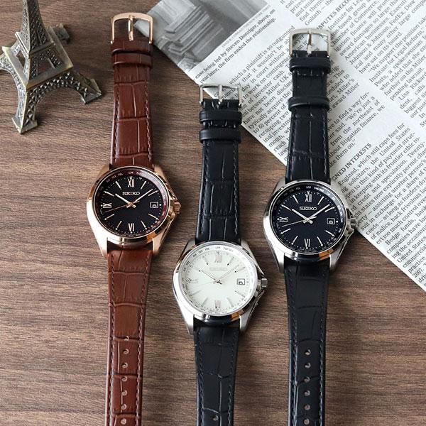 SEIKO SELECTION セイコー 時計 ソーラー電波 チタン ワールドタイム