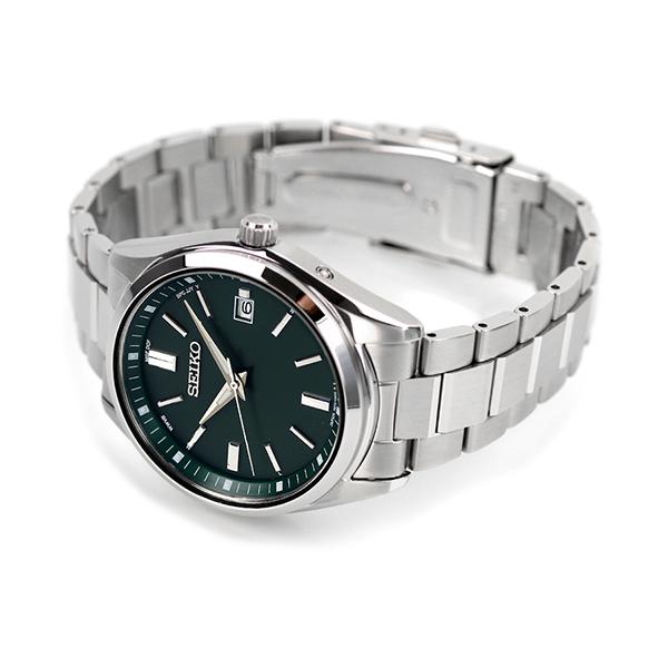 ★713 SEIKO 電波ソーラー 腕時計 SS 文字盤グリーン SBTM319 SEIKO SELECTION セイコー セレクション Sシリーズ SBTM319
