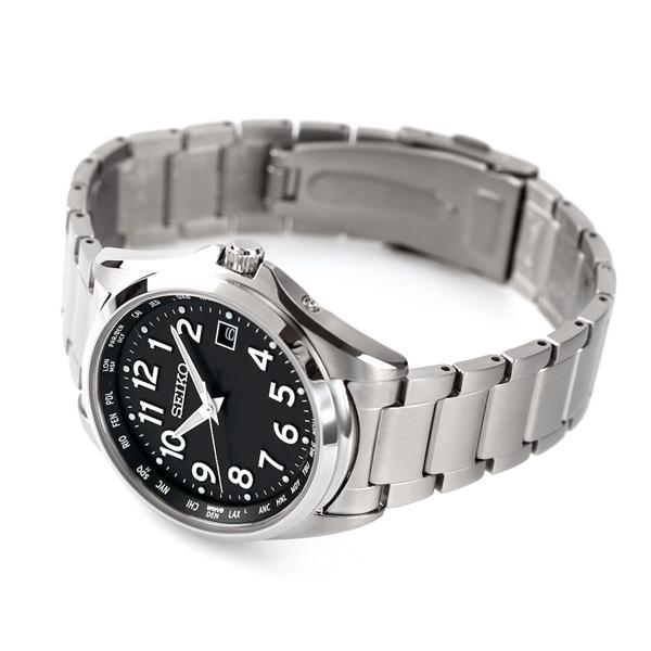 SEIKO SELECTION セイコーセレクション メンズ 見やすい チタン 日本製