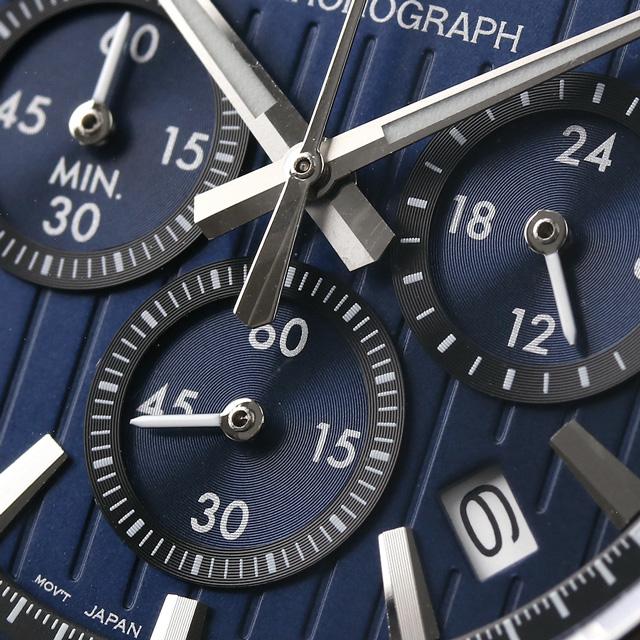 当店ならさらに+10倍 セイコーセレクション クオーツ 腕時計 ブランド メンズ 限定モデル クロノグラフ SEIKO SBTR035 アナログ ブルー ブラック 黒｜nanaple-ya｜06
