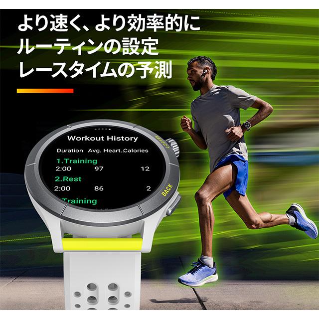 アマズフィット Cheetah 充電式クオーツ スマートウォッチ メンズ レディース Bluetooth Amazfit SP170063 デジタル スピードスターグレー 記念品 ギフト｜nanaple-ya｜06