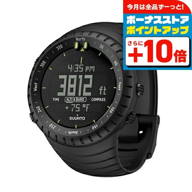 SUUNTO CORE スント Core コア オールブラック 充電式クォーツ
