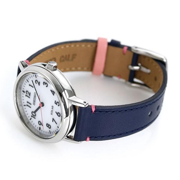 セイコー 腕時計 レディース ソーラー Stpx071 Seiko 時計 キッズ 子供用 受験生 ホワイト ネイビー 革ベルト Stpx071 腕時計のななぷれyahoo 店 通販 Yahoo ショッピング