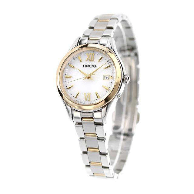 SEIKO SELECTION セイコーセレクション 丸型 ソーラー電波 腕時計