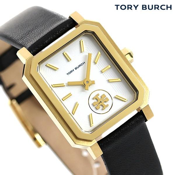12日は全品5倍に+10倍でポイント最大18倍 トリーバーチ 時計 TORY BURCH レディース 27mm 革ベルト ラッピング無料 定価の67％ＯＦＦ TBW1504 ロビンソン 腕時計 ホワイト×ブラック