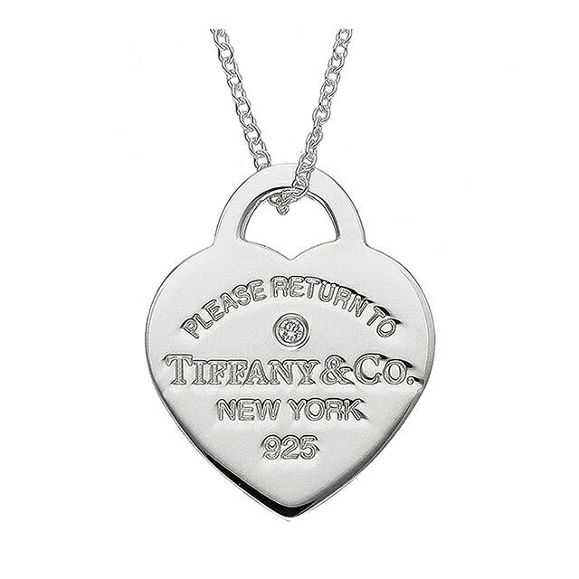 ティファニー ネックレス レディース ブランド Tiffany ハート 69701019 シルバー アクセサリーの画像
