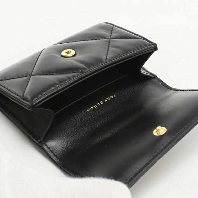 Tory Burch ブラック レザー 名刺入れ値段交渉 TORY BURCH（トリーバーチ） 名刺入れ レディース ブランド レザー