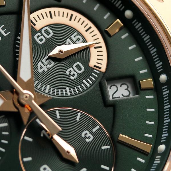 毎日さらに+10倍 ヴェルサーチ 時計 メンズ VERQ00420 腕時計 ブランド クロノグラフ スイス製 グリーン 新品