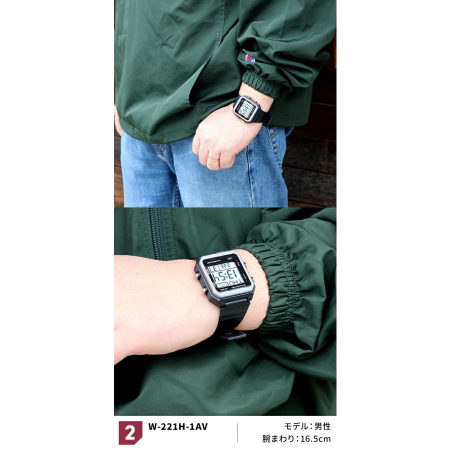 スタンダード（CASIO） カシオ チープカシオ CASIO クォーツ W-221H