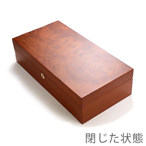 時計ケース コレクションボックス 木製 腕時計 10本収納 鍵付き 収納