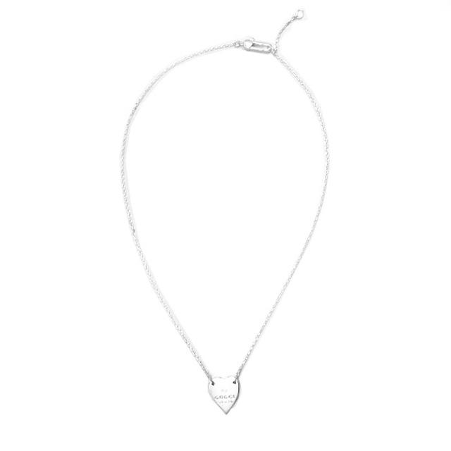 GUCCI（グッチ） アクセサリー ハートプレート ネックレス 223512