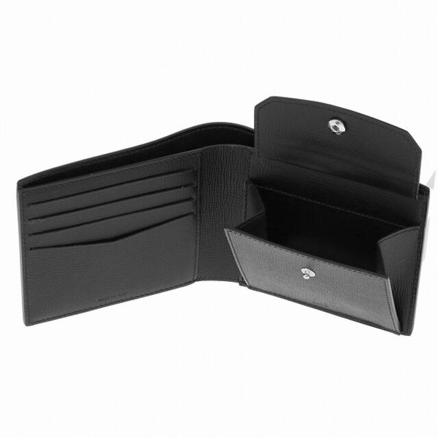 ダンヒル DUNHILL メンズ 二つ折り 短財布 L2AC32A (19F2C32CA 001 BK) カドガン ブラック ブラック ブランド ウォレット 高級 おしゃれ プレゼント 実用的 dunhill（ダンヒル） メンズ 二つ折り 短財布 L2AC32A (19F2C32CA 001
