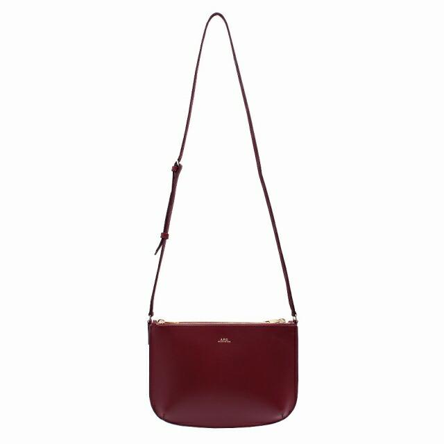 アーペーセー A.P.C. ショルダーバッグ レディース F61404-PXAWV-GAE sac sarah ボルドーの画像
