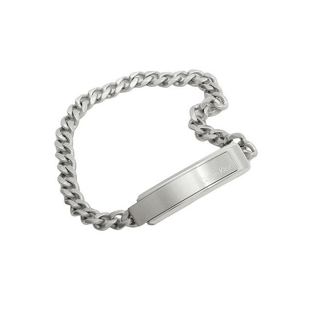 Calvin Klein（カルバン・クライン） ブラッシュド SS ブレスレット