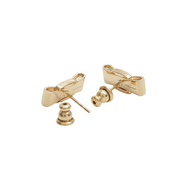 FERRAGAMO ゴールドメタルピアス FERRAGAMO（フェラガモ） ピアス レディース FERRAGAMO 760546 998984