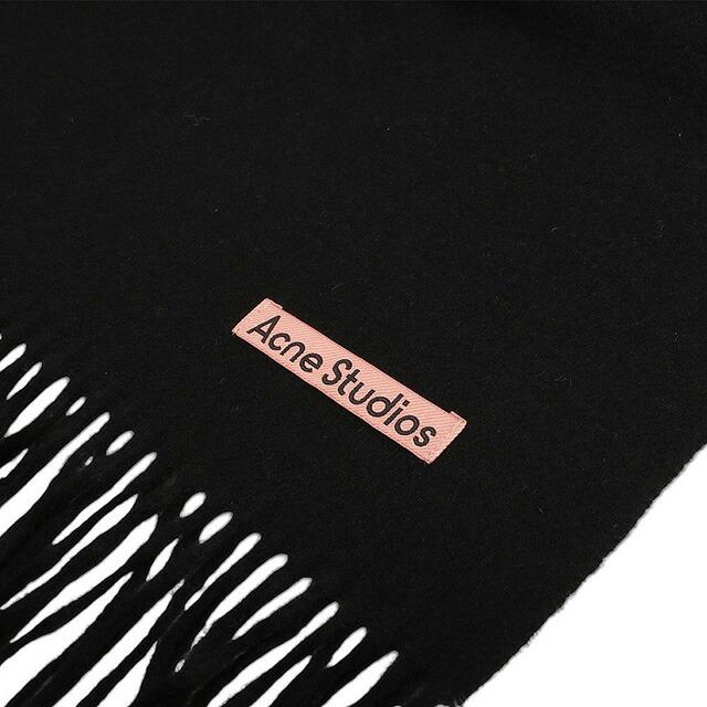 Acne Studios ブラックマフラー Acne Studios（アクネ ストゥディオズ） アクネ ストゥディオズ