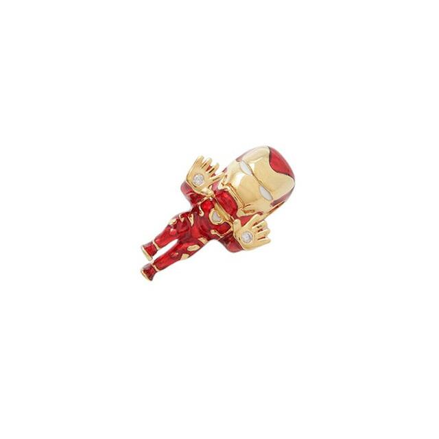 PANDORA（パンドラ） PANDORA Marvel The Avengers Iron Man Charm ブレスレットチャーム ...