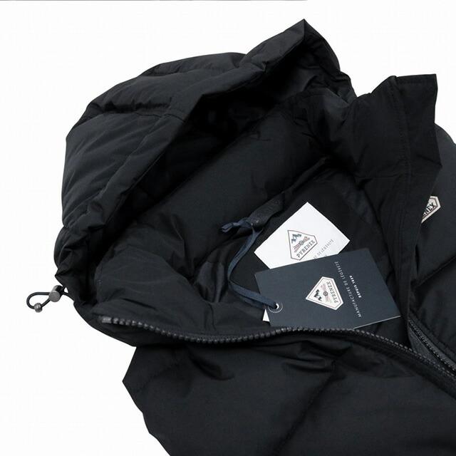 ピレネックス PYRENEX SPOUTNIC MINI RIPSTOP VEST ダウンベスト HMY021-BLACK-S メンズ ダウンジャケットの画像