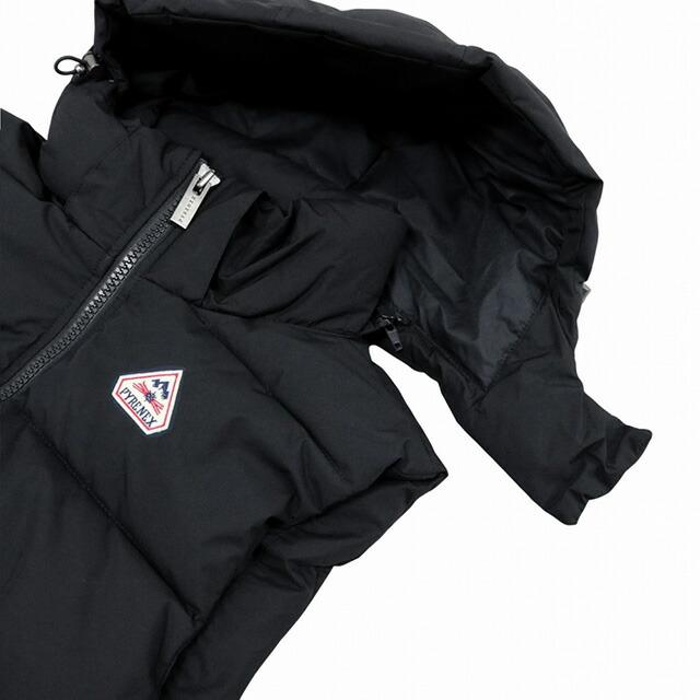 ピレネックス PYRENEX SPOUTNIC MINI RIPSTOP VEST ダウンベスト HMY021-BLACK-S メンズ ダウンジャケットの画像