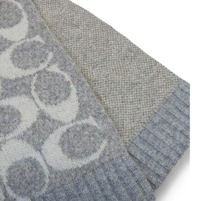 ◆新品 COACHコーチ ジャンボシグネチャー アルパカ混 マフラー◆ COACH（コーチ） COACH JUMBO SIGNATURE C SCARF マフラー COWC540471
