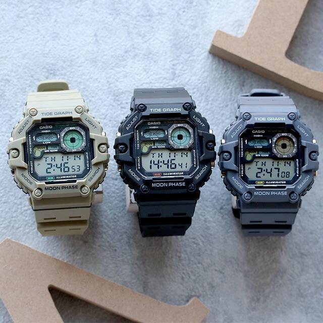 カシオ CASIO クォーツ 電池式 WS-1700H スタンダード チプカシ 海外
