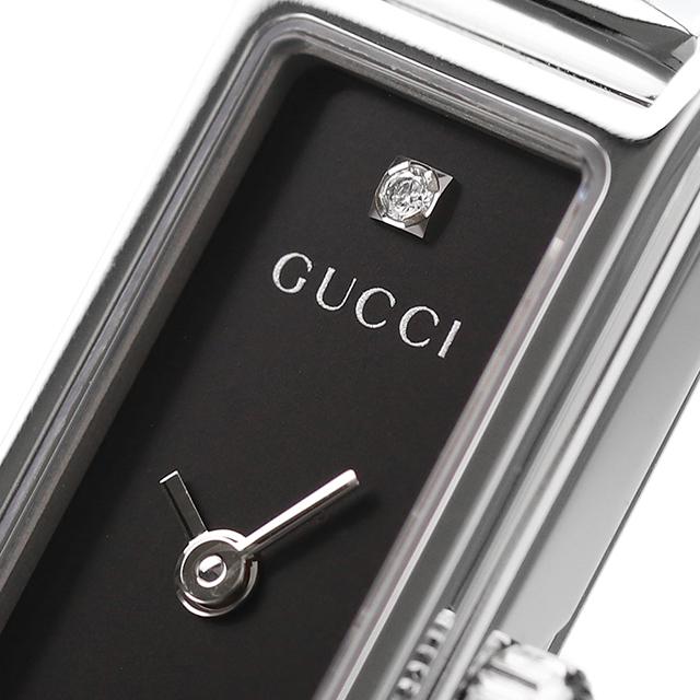 GUCCI（グッチ） バングル 時計 1500 レディース ブラック YA015555