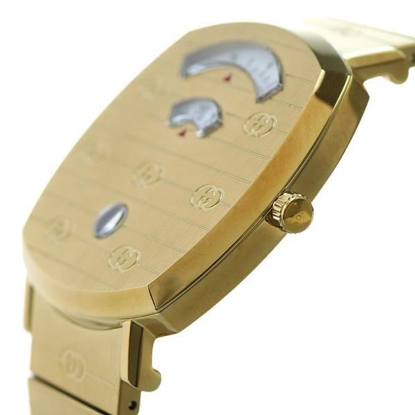 GUCCI ゴールド アナログ腕時計 ya157502-b5.jpg