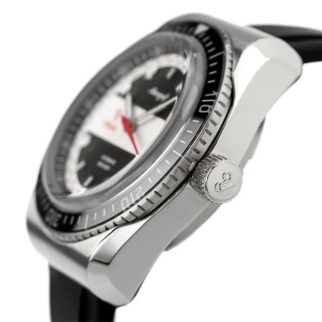 アウトレット 廃盤 特価 イエマ 腕時計 ブランド ミーングラフ スーマリーン R60 メンズ 自動巻き 機械式 YEMA YMEAN22-ARBS ホワイト グレー ブラック 黒｜nanaple-ya｜03