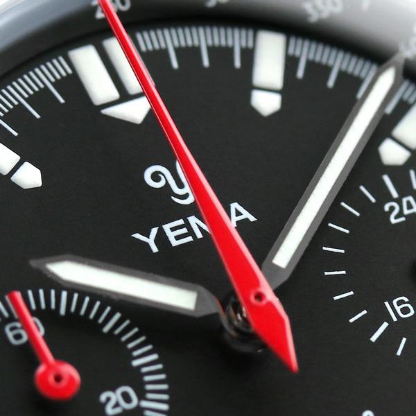 ⭐公式品⭐ イエマ ミーングラフ スーパー B70 39mm クロノグラフ クオーツ メンズ 腕時計 ブランド YEMA 時計 YMHF1576-AM ブラック 【L8140566296】(29172円)