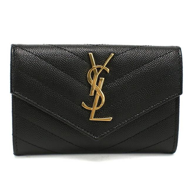 SAINT LAURENT サンローラン 名刺入れ レディース ブランド レザー
