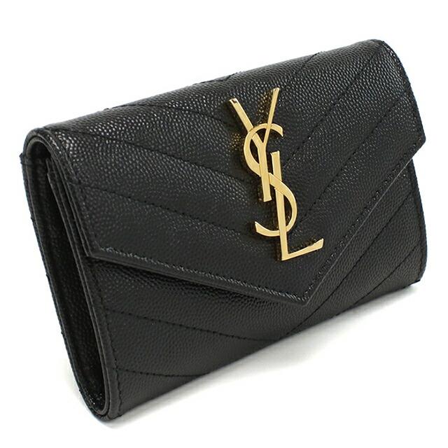 SAINT LAURENT サンローラン 名刺入れ レディース ブランド レザー