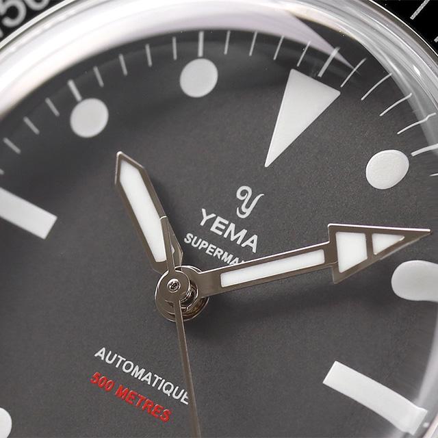 【タイムセール】 イエマ スーパーマン500 デストロ 自動巻き 機械式 腕時計 ブランド メンズ 限定モデル YEMA YSUP22LHD39-CMS アナログ グレー フランス製 【K2819114933】(101024円)